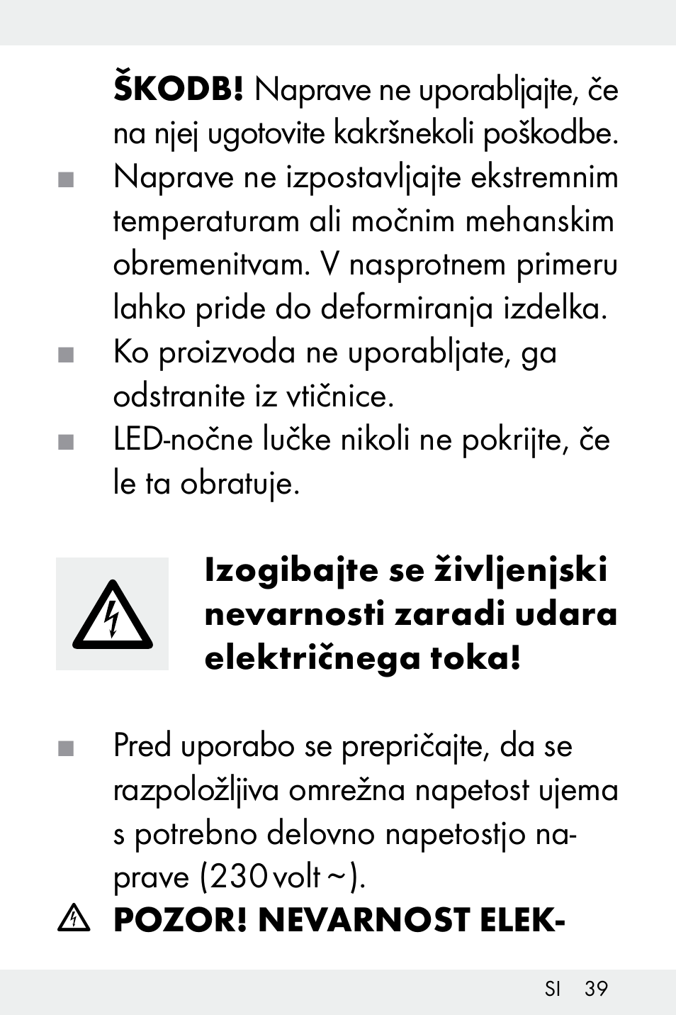 Livarno Z31499B-BS User Manual | Page 39 / 75