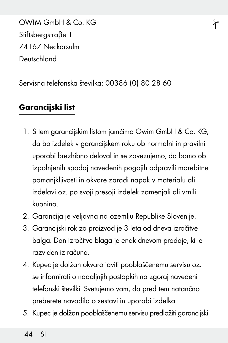 Livarno Z31499B-BS User Manual | Page 44 / 75