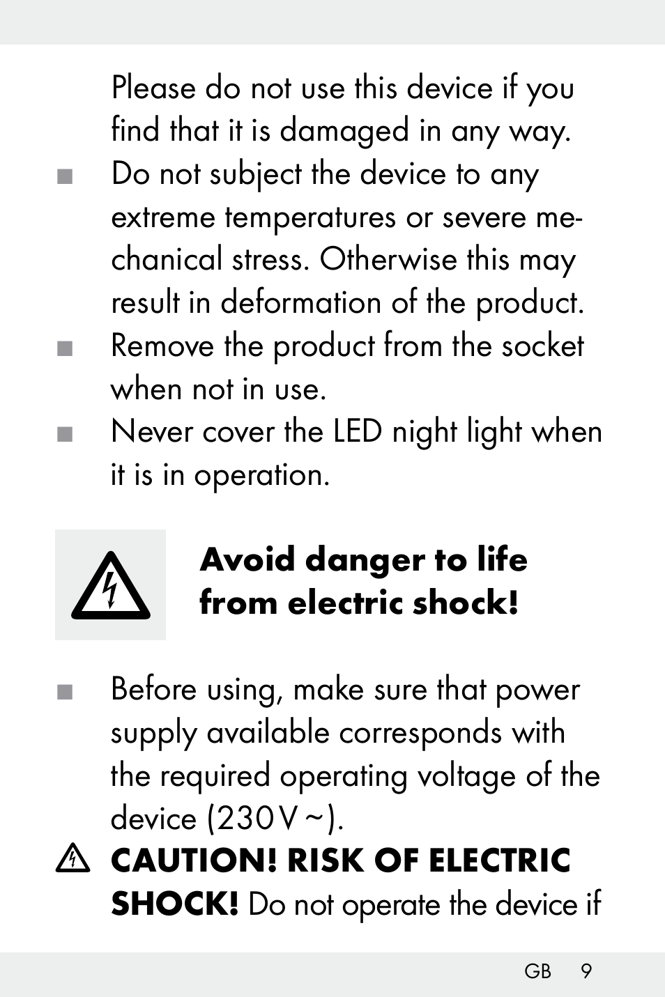 Livarno Z31499B-BS User Manual | Page 9 / 75