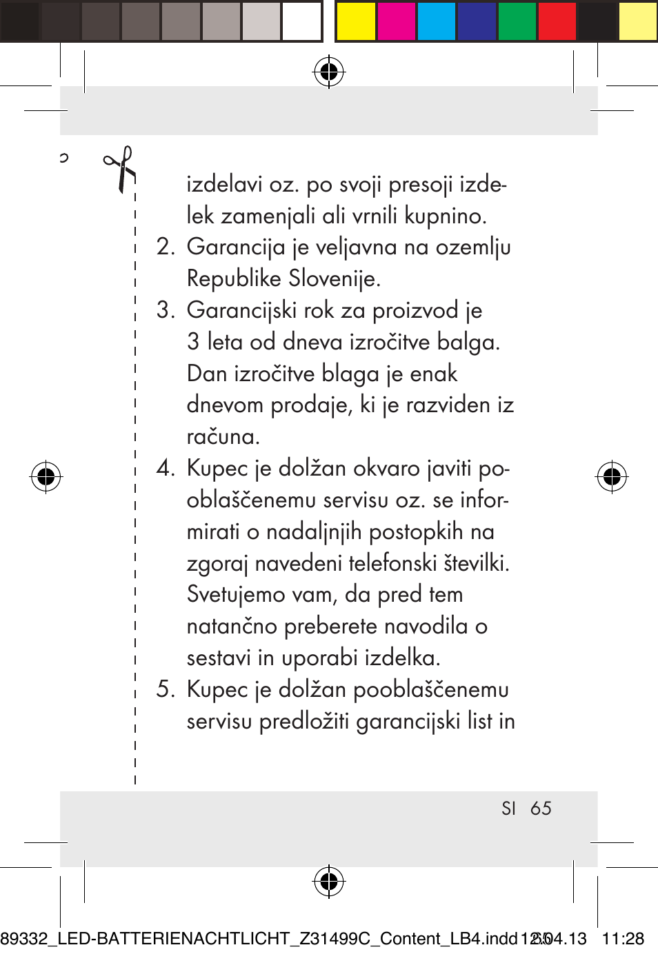 Livarno Z31499C User Manual | Page 65 / 111