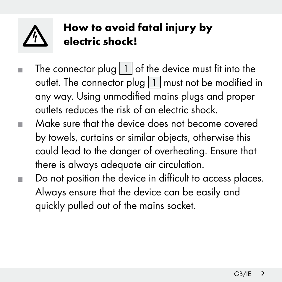 Livarno Z31503-BS User Manual | Page 9 / 13