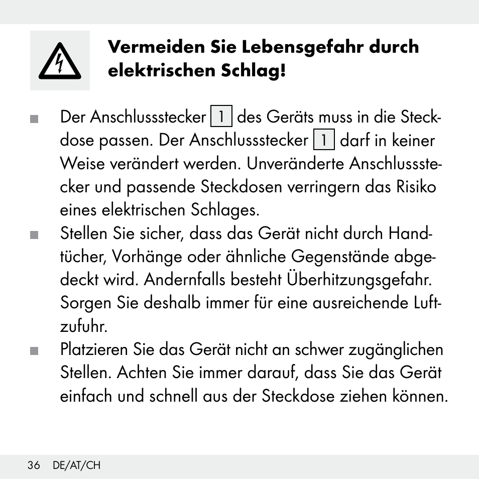 Livarno Z31503-BS User Manual | Page 36 / 40