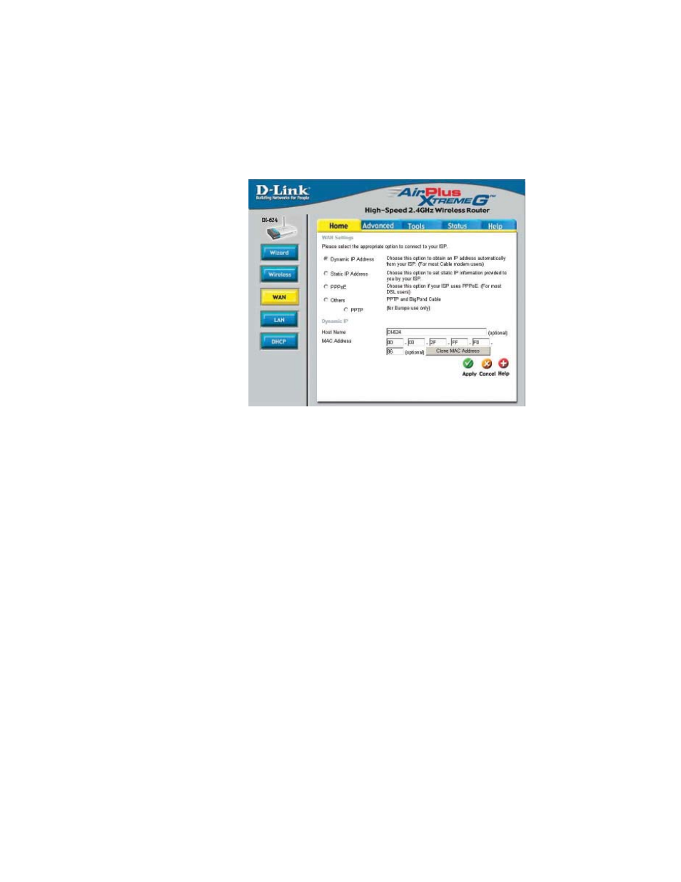 Using the configuration menu (continued) | D-Link VDI-624 User Manual | Page 14 / 91