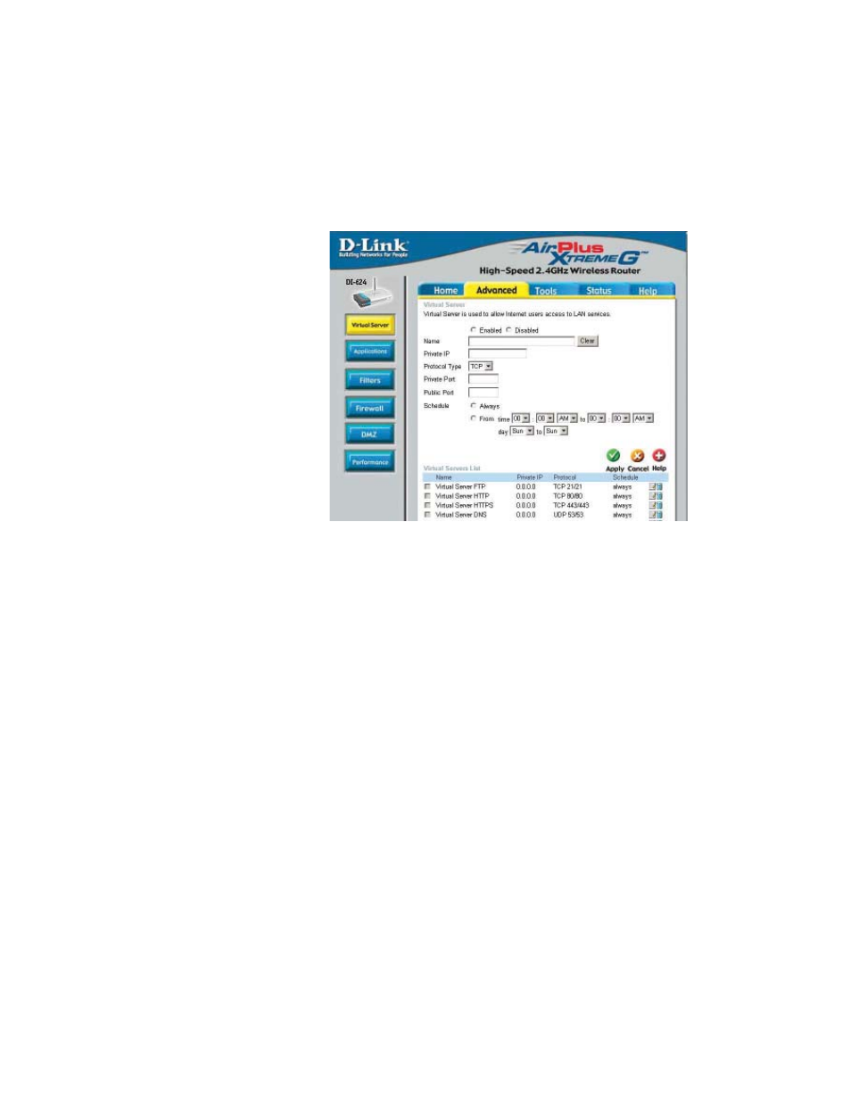 Using the configuration menu (continued) | D-Link VDI-624 User Manual | Page 19 / 91
