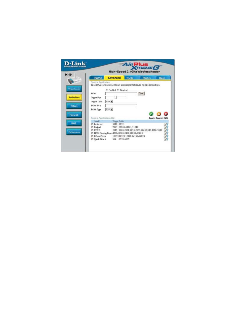 Using the configuration menu (continued) | D-Link VDI-624 User Manual | Page 22 / 91