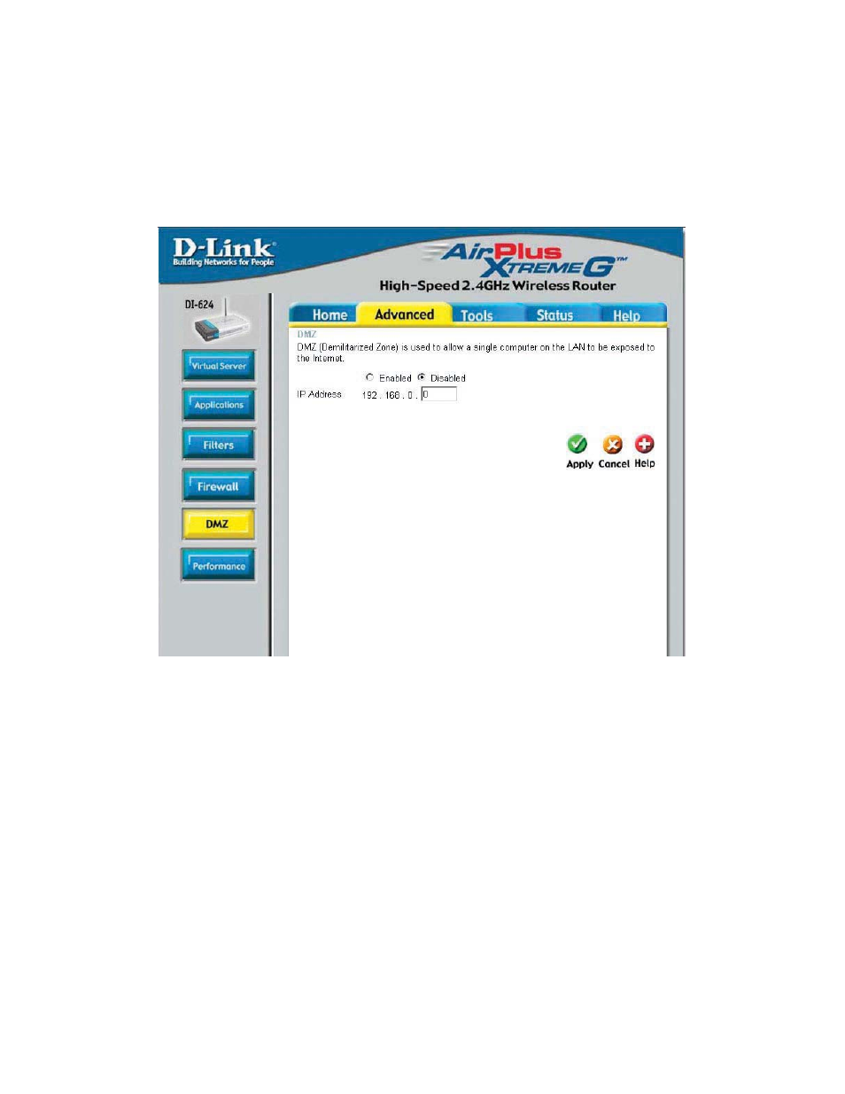 Using the configuration menu (continued) | D-Link VDI-624 User Manual | Page 28 / 91