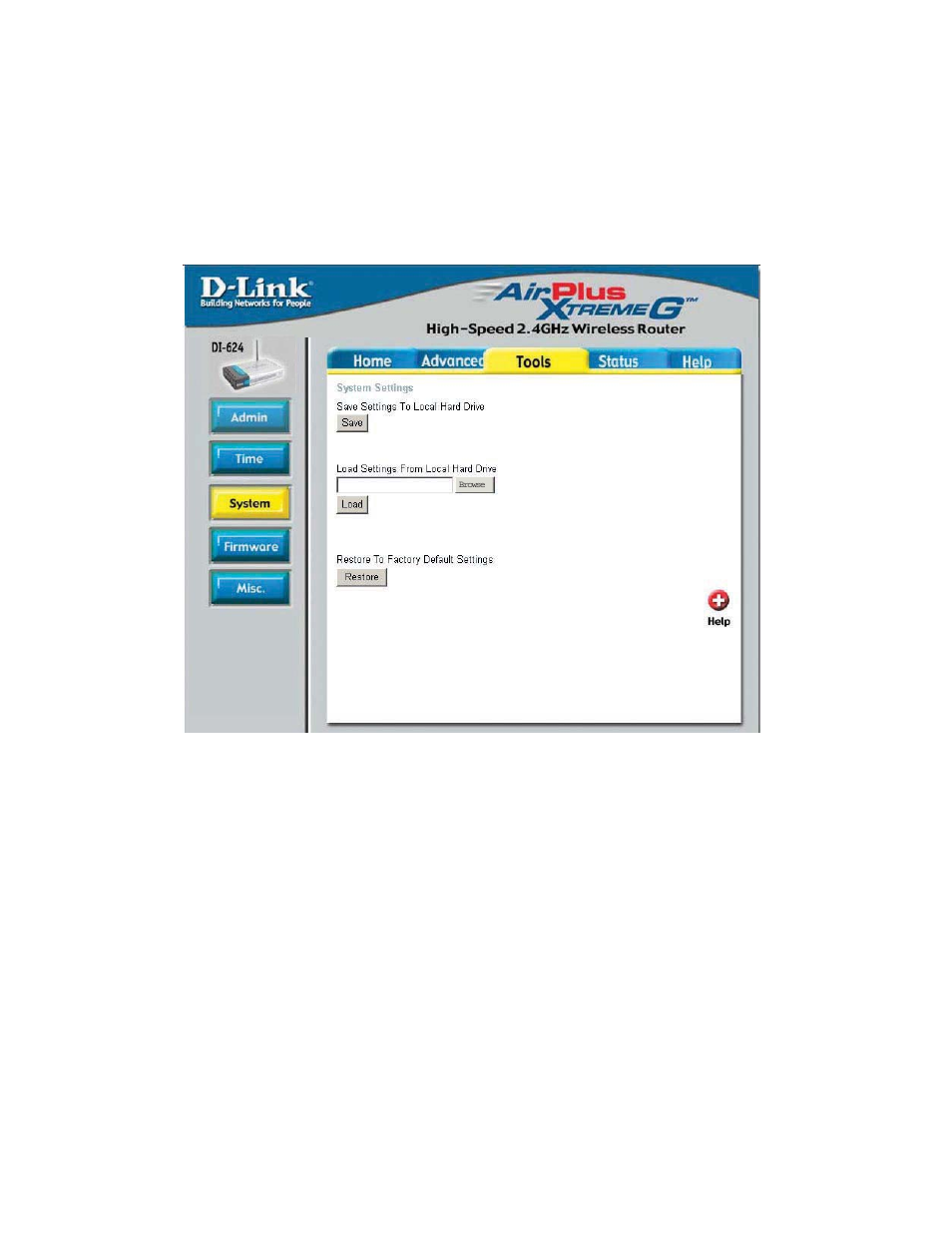Using the configuration menu (continued) | D-Link VDI-624 User Manual | Page 33 / 91