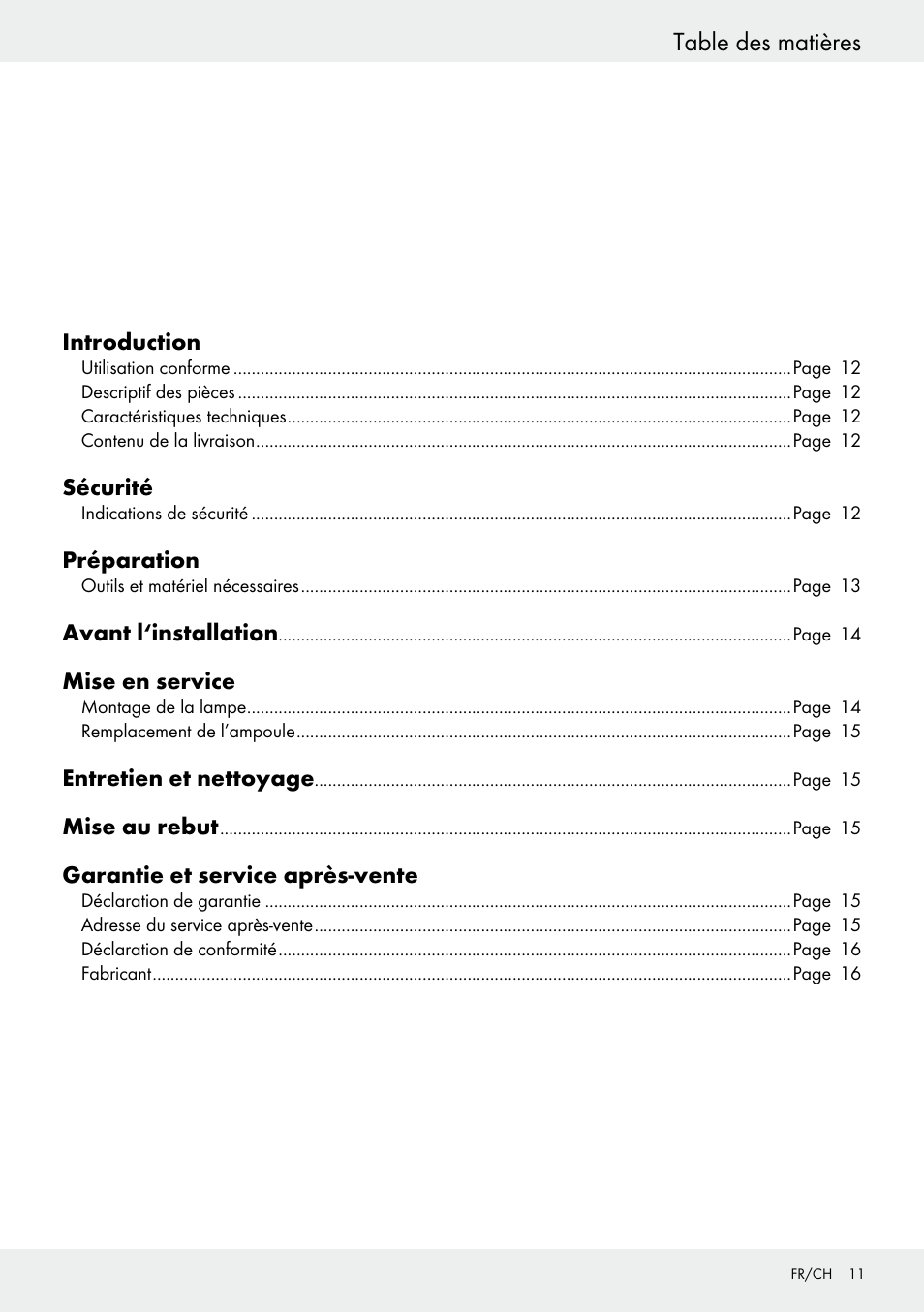 Livarno 6460–186L User Manual | Page 10 / 28