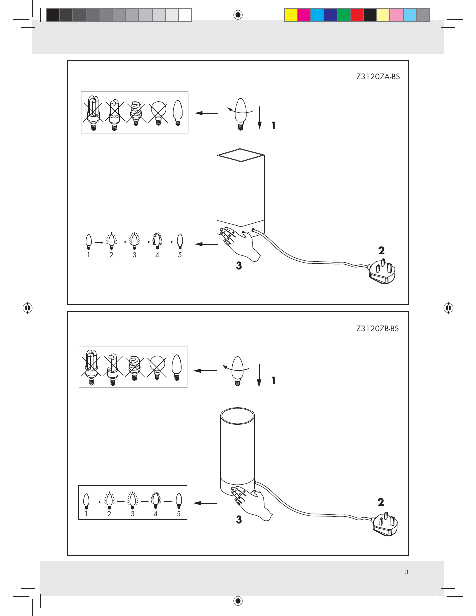 Livarno Z31207A-BS Z31207B-BS User Manual | Page 3 / 7