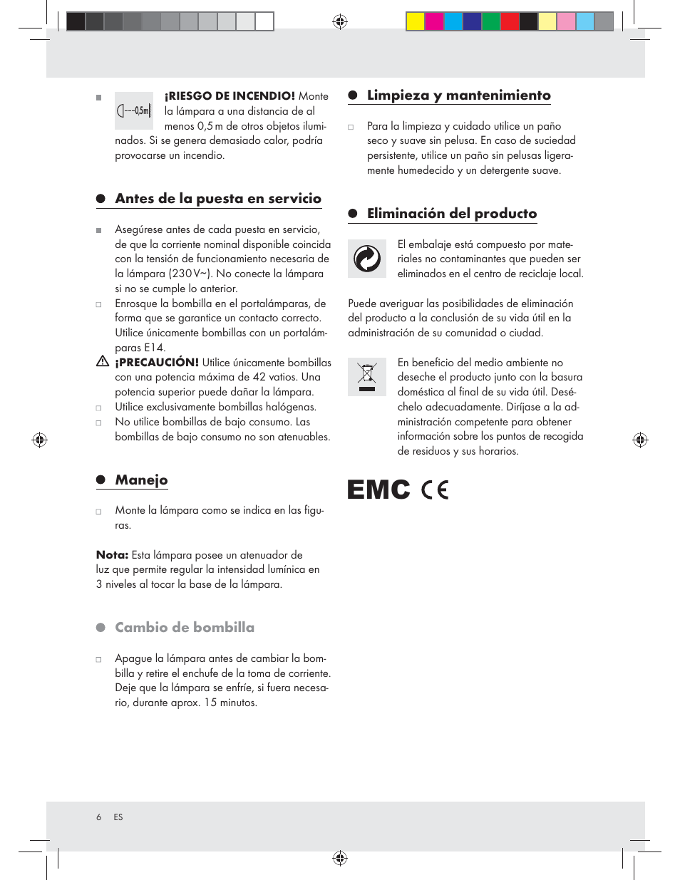 Livarno Z31207A-BS Z31207B-BS User Manual | Page 6 / 15