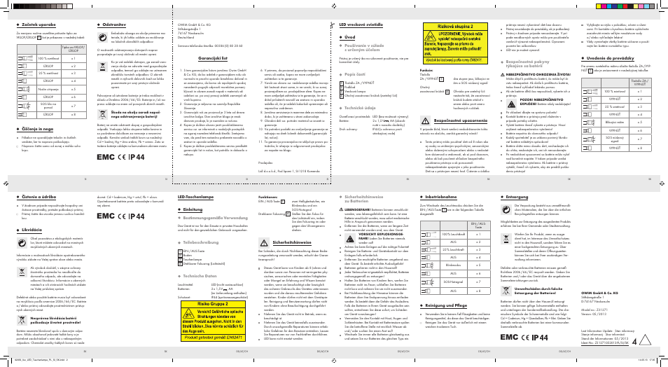 Livarno Z31271 User Manual | Page 2 / 2