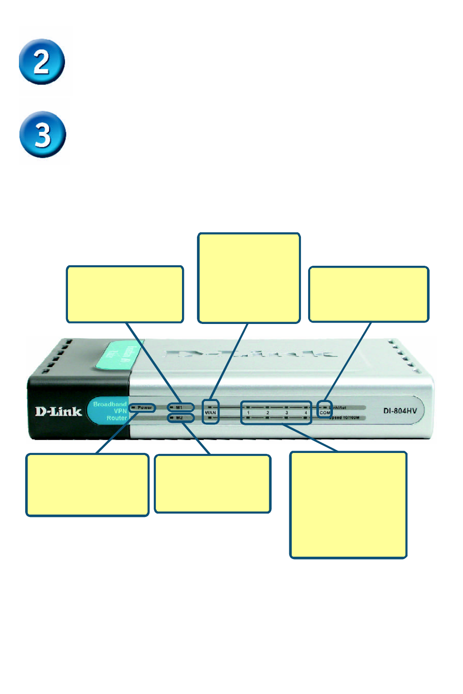 D-Link DI-804HV User Manual | Page 3 / 12