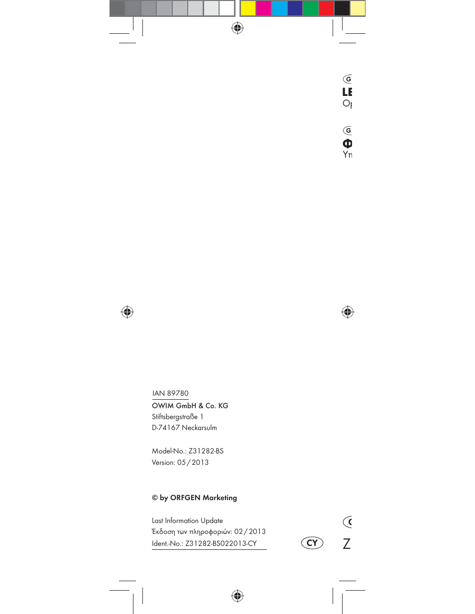 Livarno Z31282-BS User Manual | Page 27 / 27