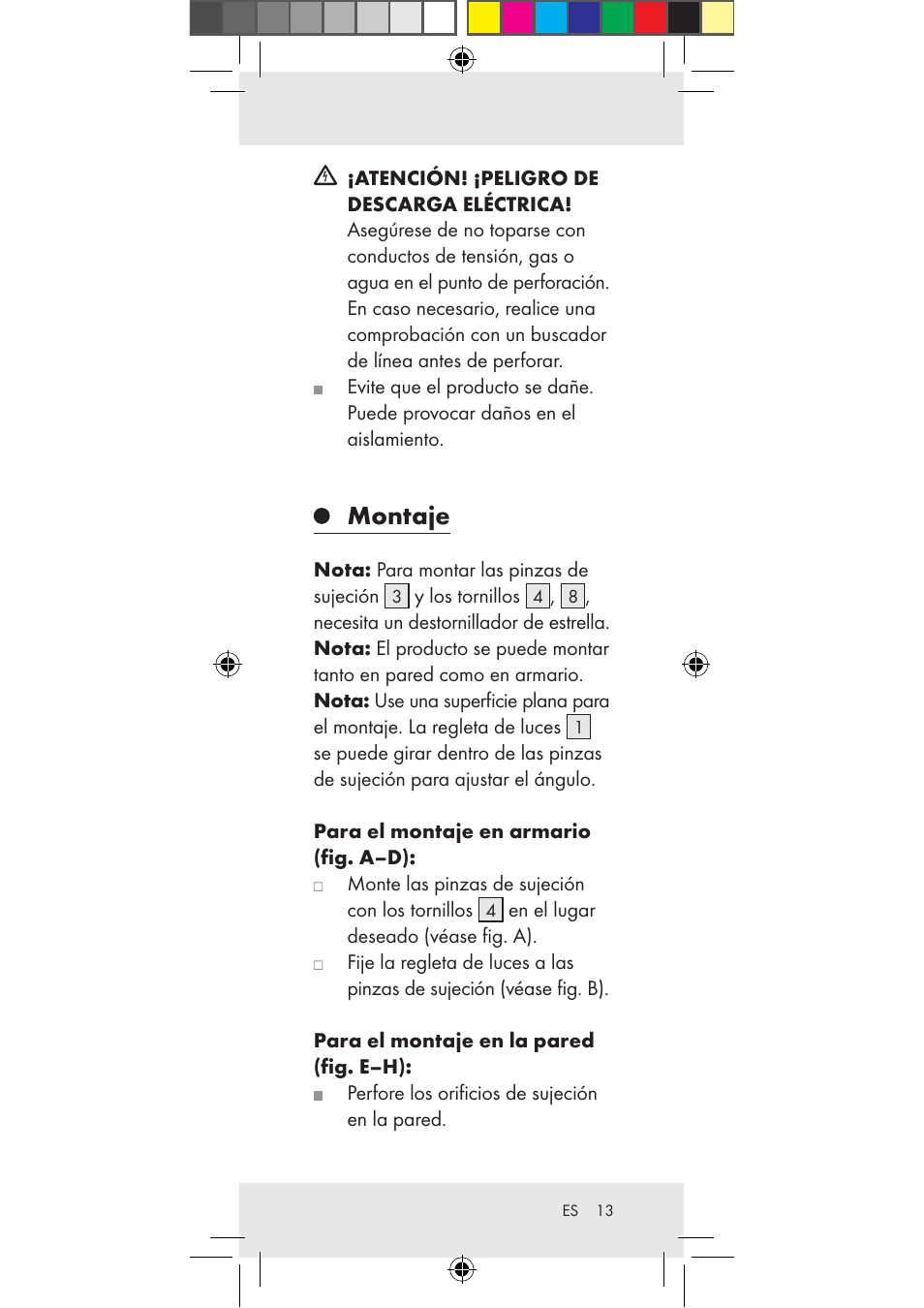 Montaje | Livarno Z31282-BS User Manual | Page 13 / 55