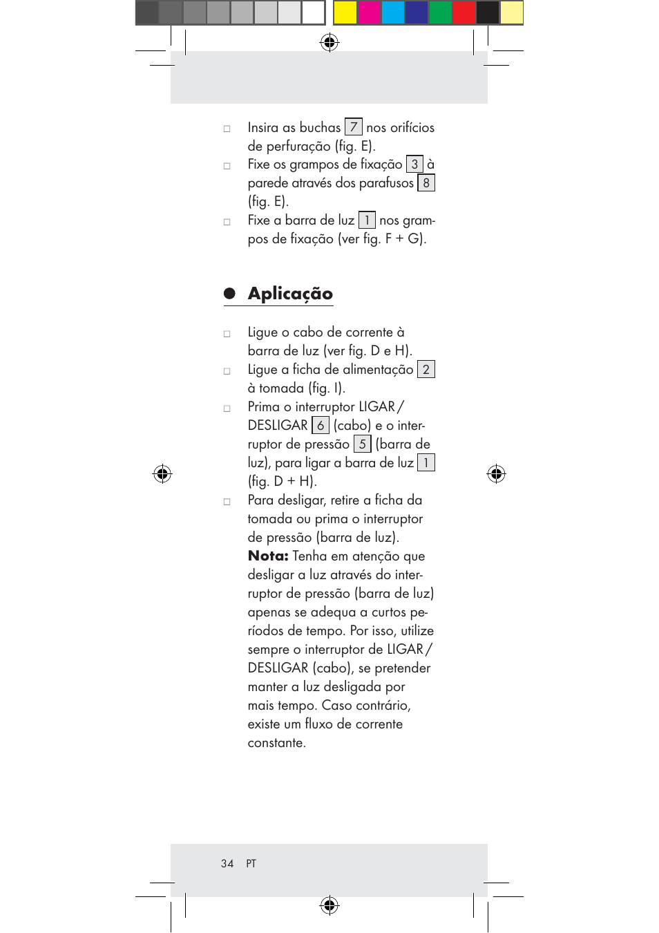 Aplicação | Livarno Z31282-BS User Manual | Page 34 / 55