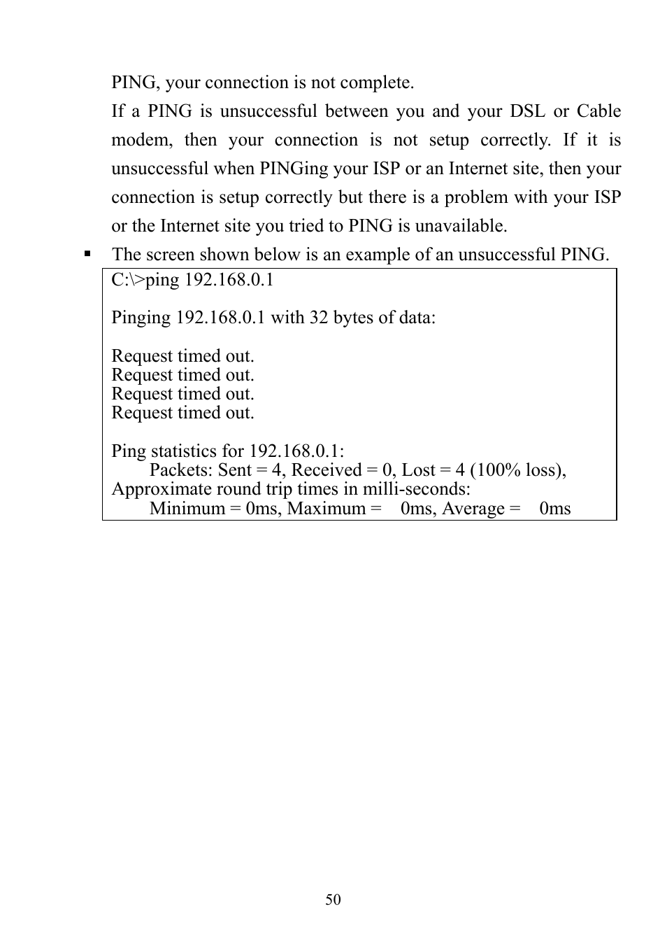 D-Link DI-714 User Manual | Page 50 / 58