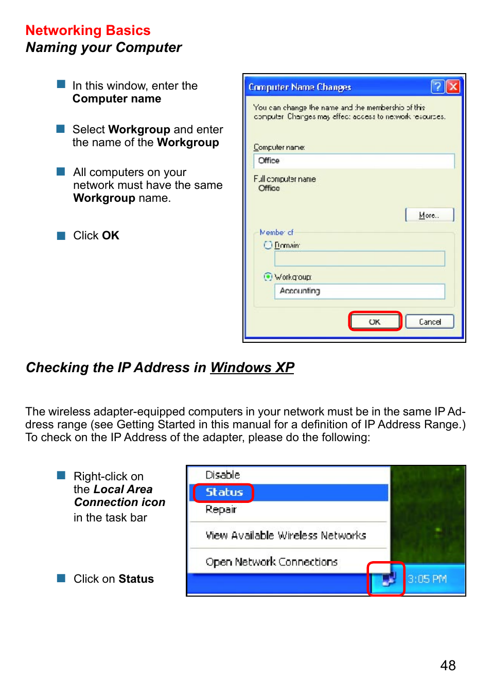 D-Link AirPlus G DI-524 User Manual | Page 48 / 92