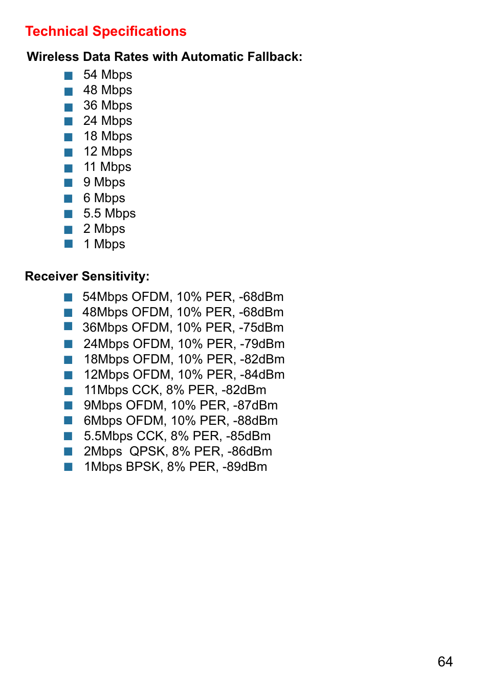 D-Link AirPlus G DI-524 User Manual | Page 64 / 92