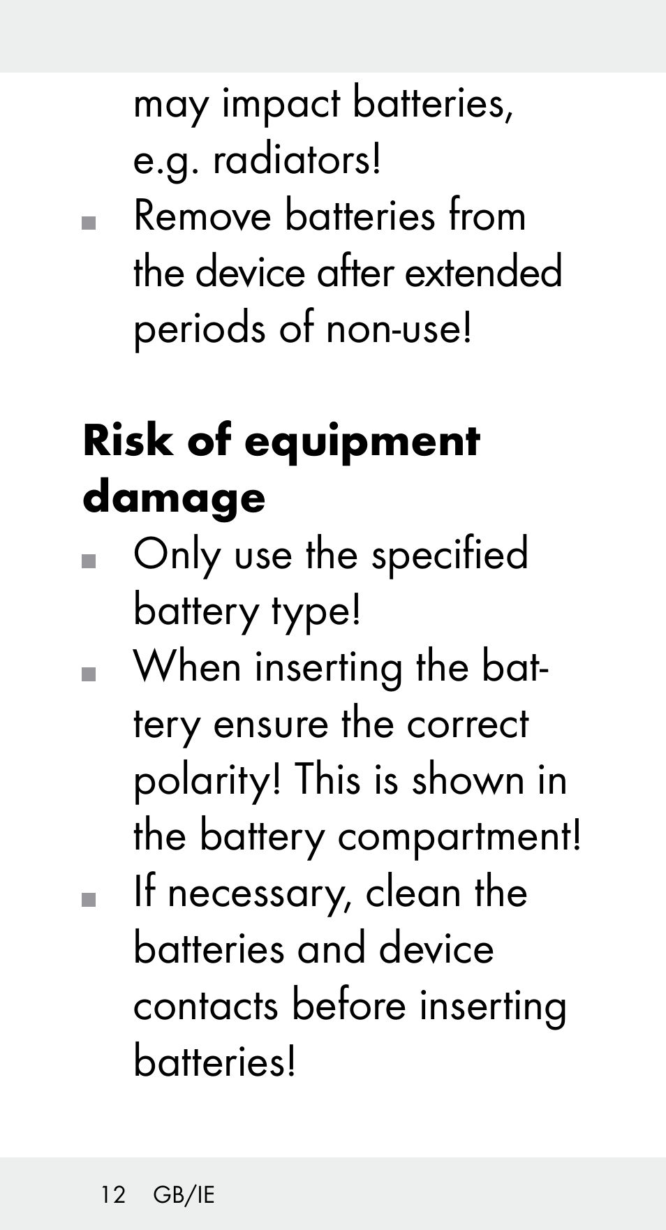 Livarno Z31656 User Manual | Page 12 / 18