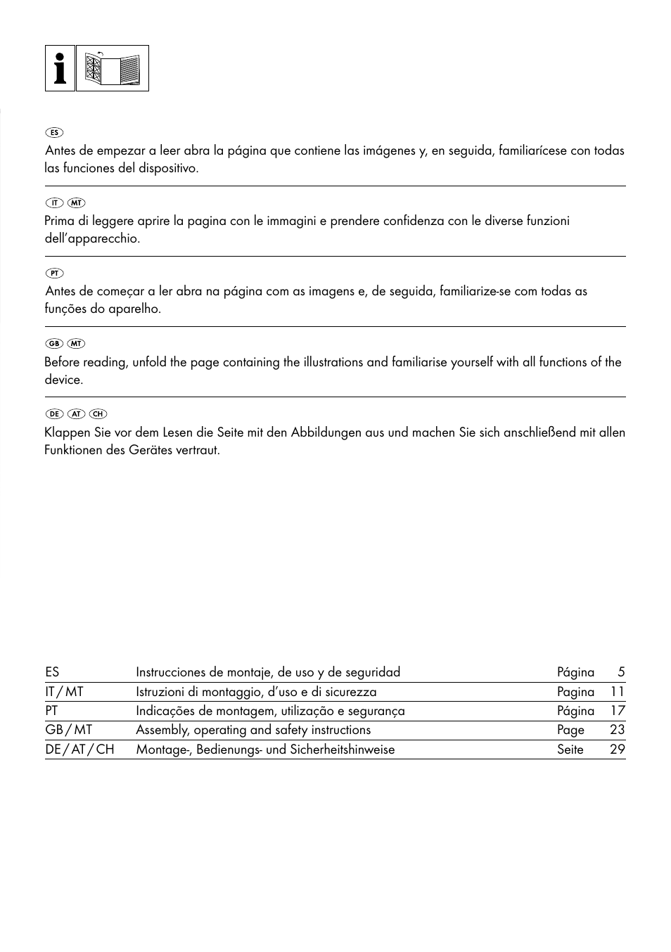 Livarno 7211 User Manual | Page 2 / 35