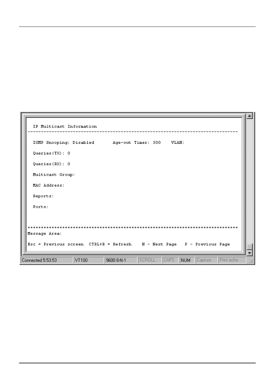 Browse igmp status | D-Link DES-3225G User Manual | Page 100 / 175