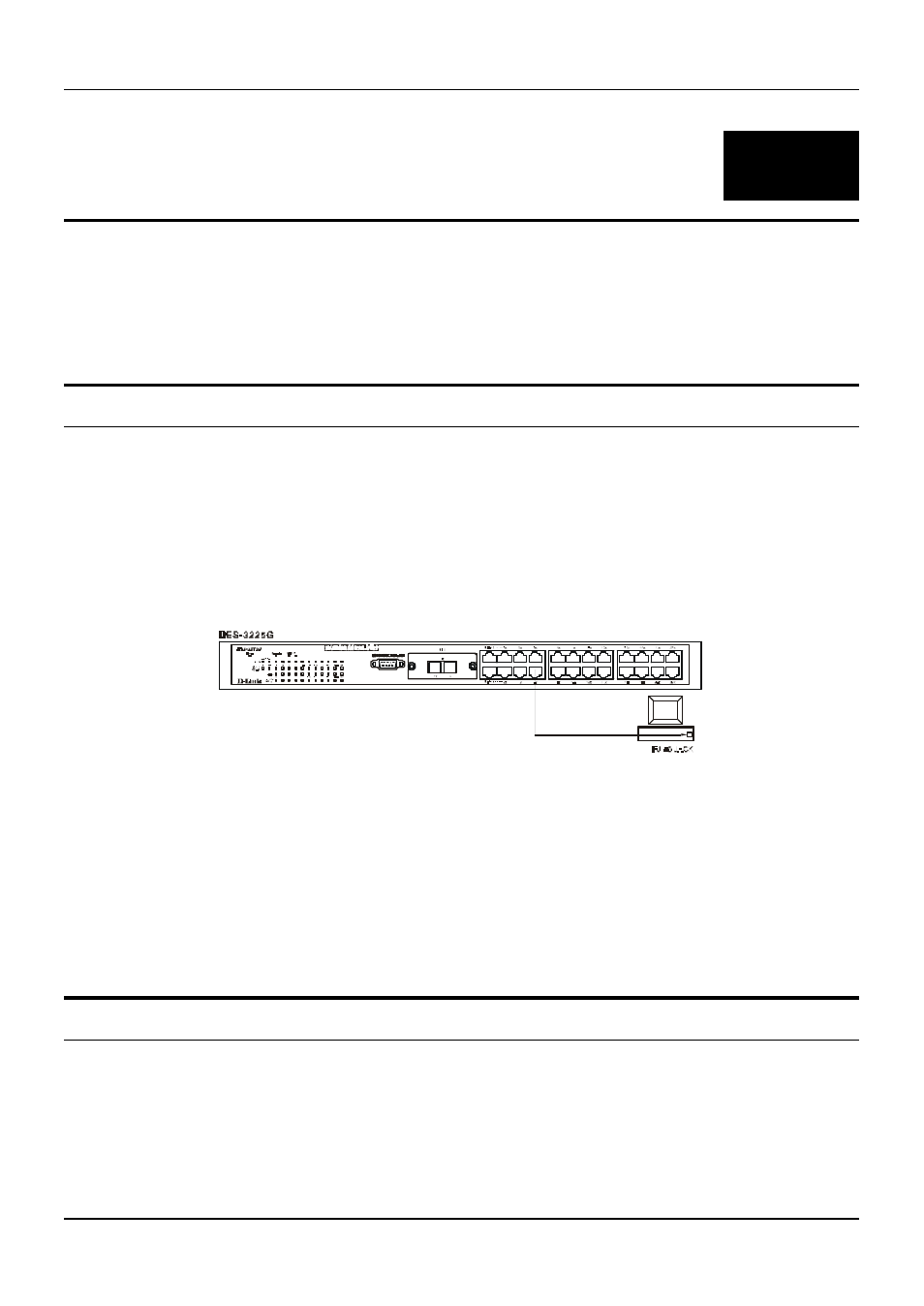 Onnecting, Witch, Switch to end node | Switch to hub or switch | D-Link DES-3225G User Manual | Page 22 / 175