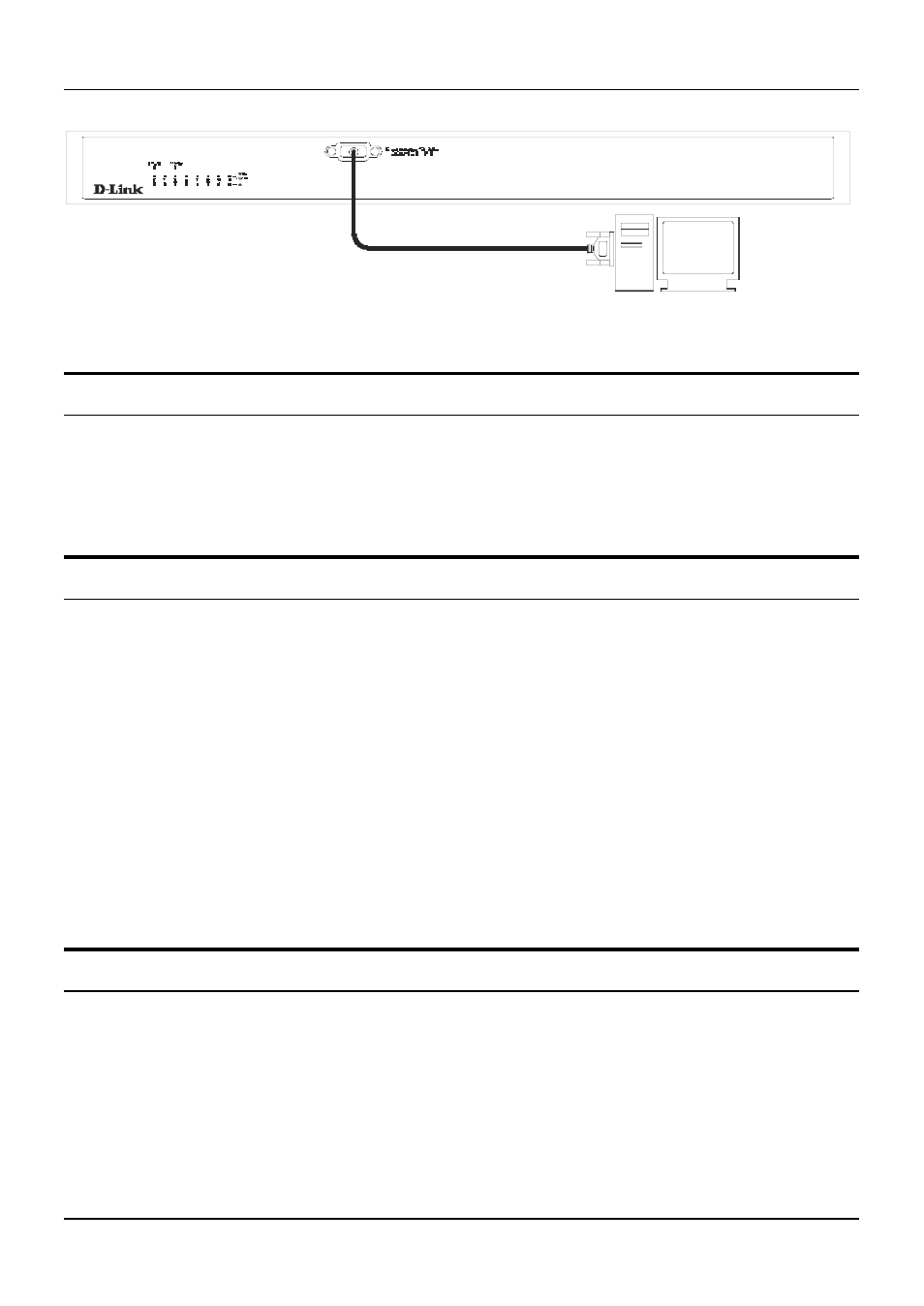 Connecting to the switch using telnet, Console usage conventions, First time connecting to the switch | D-Link DES-3225G User Manual | Page 38 / 175