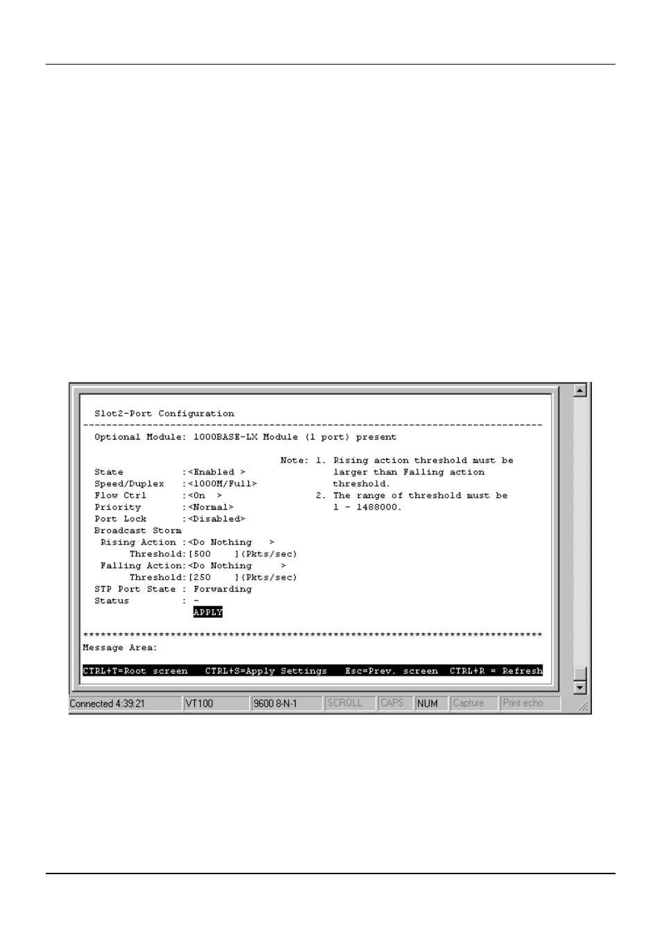 Configure slot2 module | D-Link DES-3225G User Manual | Page 52 / 175