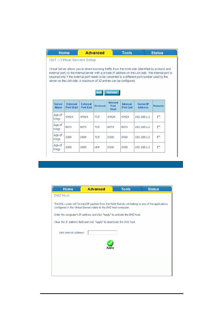 D-Link Wireless ADSL2/2+ 4-port Ethernet Router DSL-2640U User Manual | Page 34 / 84