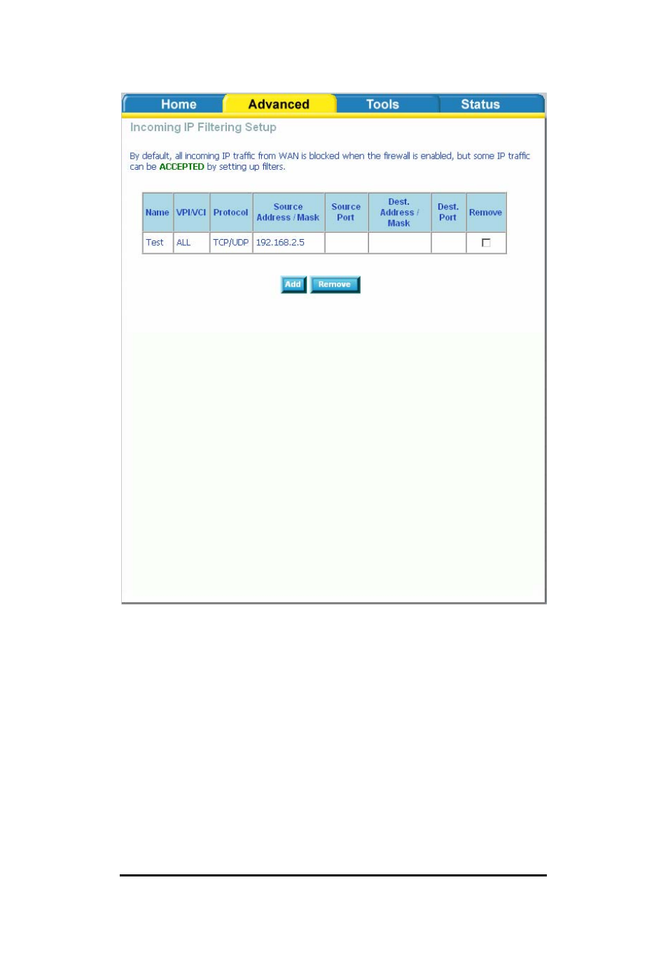 D-Link Wireless ADSL2/2+ 4-port Ethernet Router DSL-2640U User Manual | Page 38 / 84