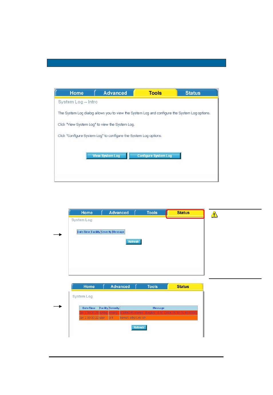 Remote log | D-Link Wireless ADSL2/2+ 4-port Ethernet Router DSL-2640U User Manual | Page 66 / 84