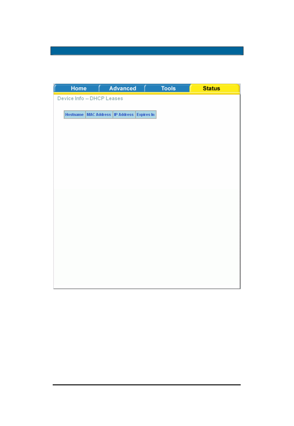 Dhcp clients | D-Link Wireless ADSL2/2+ 4-port Ethernet Router DSL-2640U User Manual | Page 76 / 84