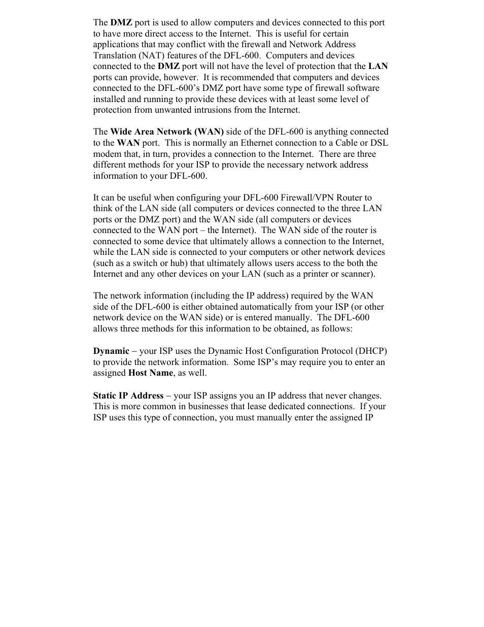 D-Link DFL-600 User Manual | Page 10 / 131