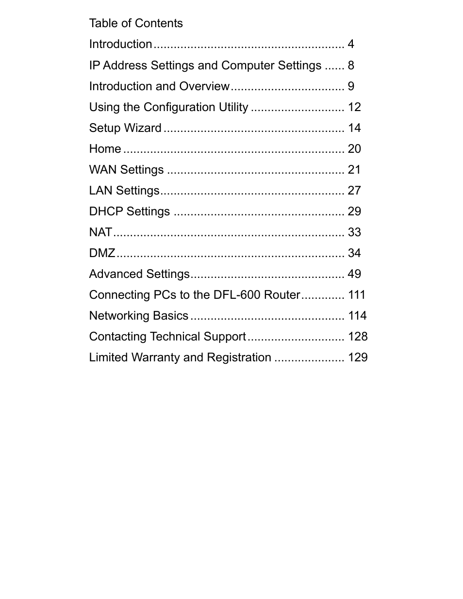 D-Link DFL-600 User Manual | Page 2 / 131