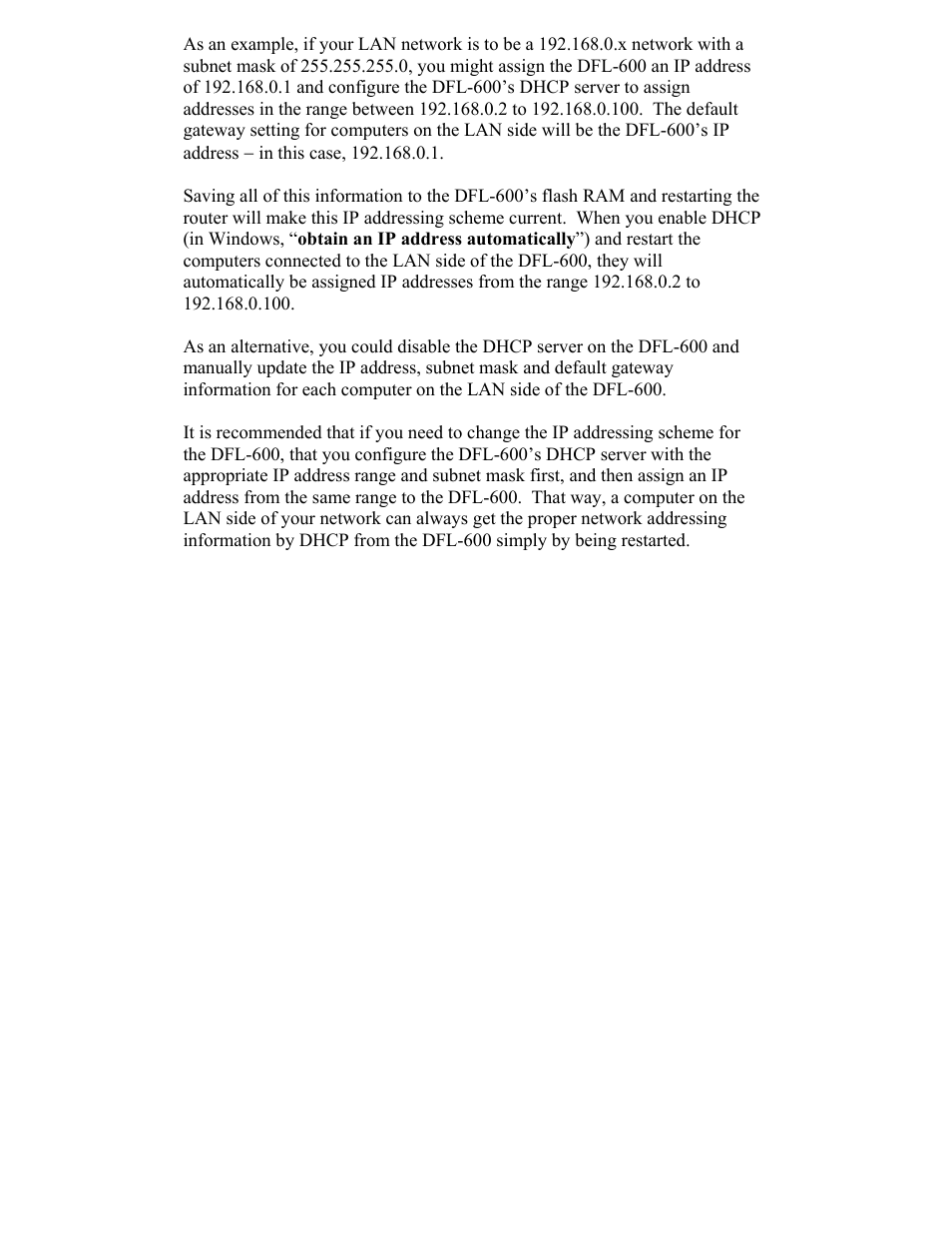 D-Link DFL-600 User Manual | Page 28 / 131