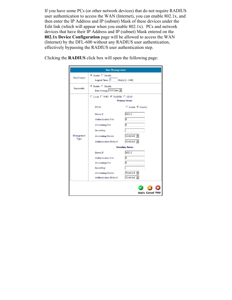 D-Link DFL-600 User Manual | Page 43 / 131