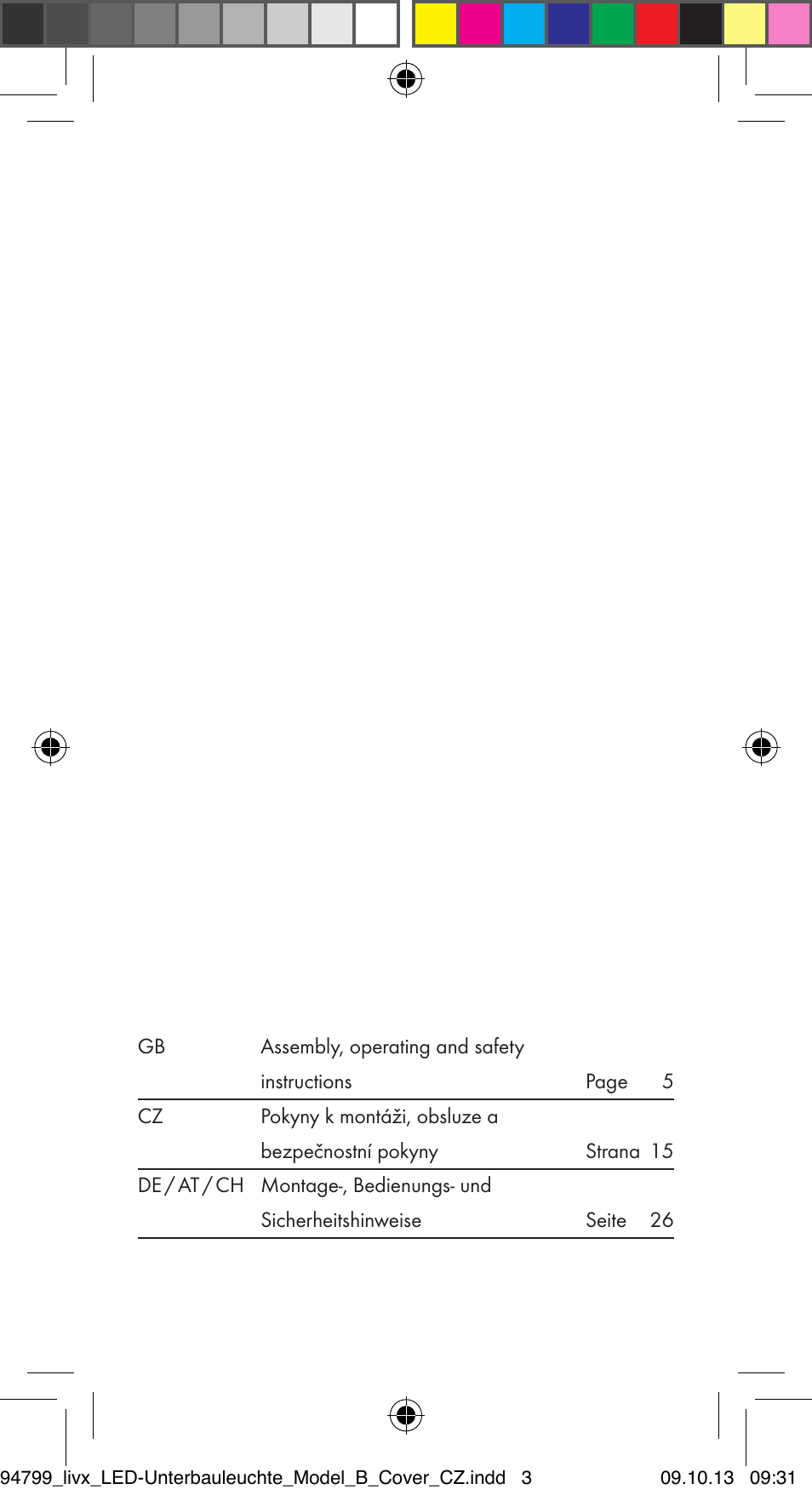 Livarno Z31791B User Manual | Page 2 / 38