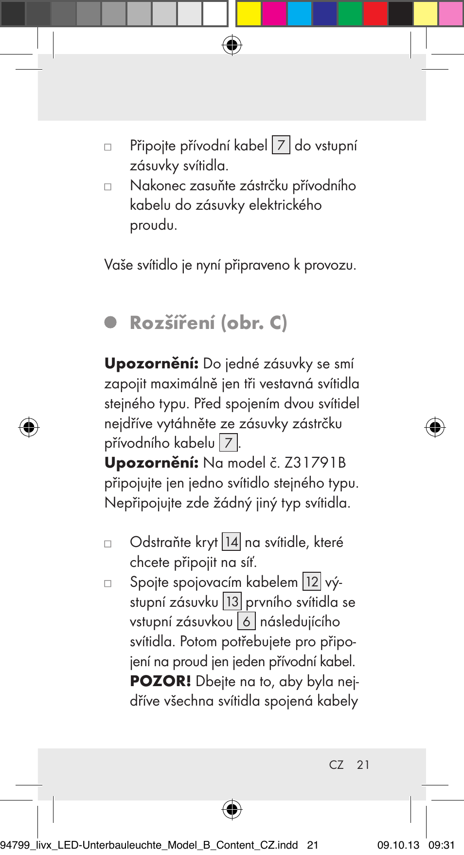 Rozšíření (obr. c) | Livarno Z31791B User Manual | Page 21 / 38