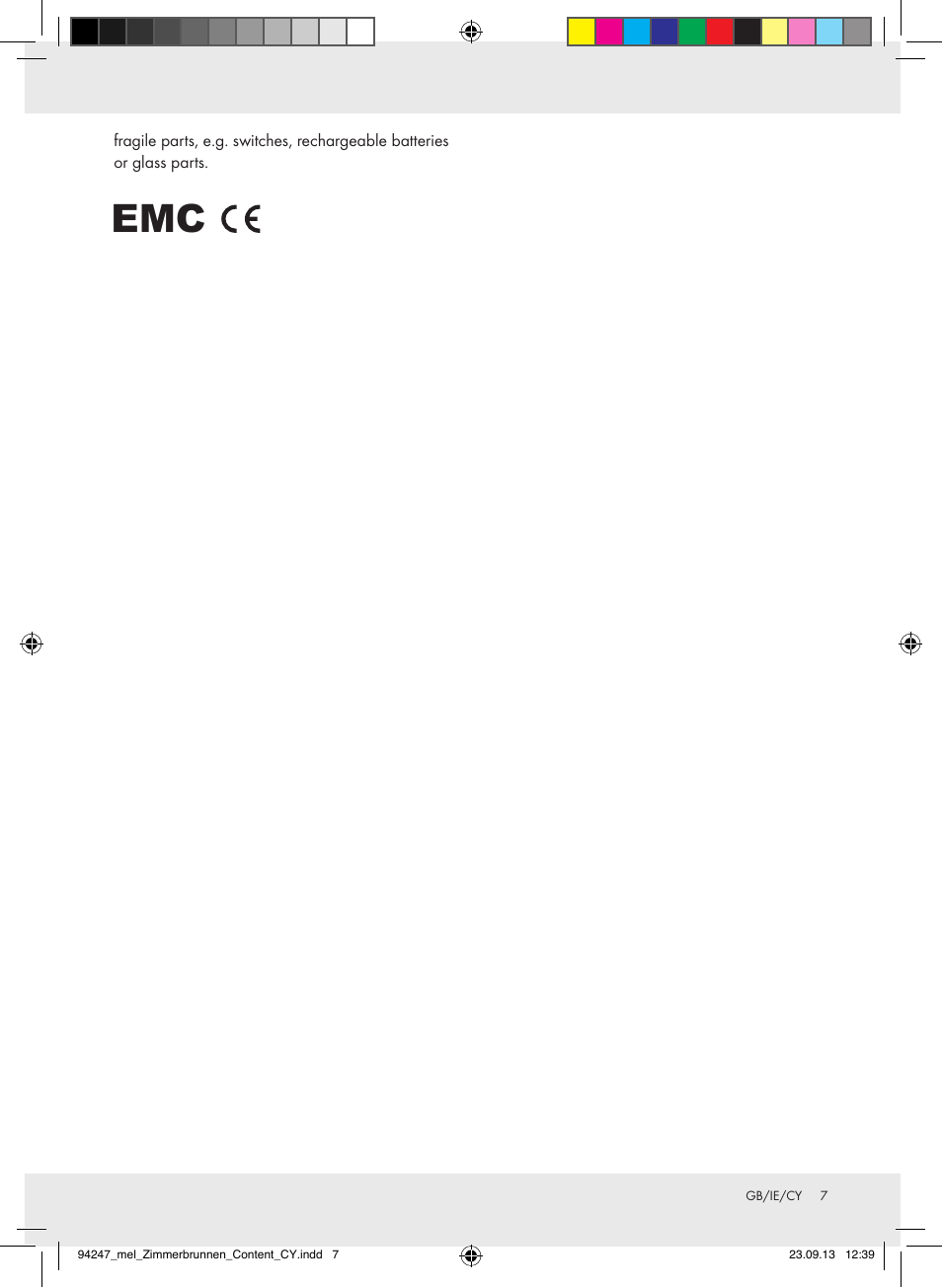 Livarno Z31805A -BS/Z31805B -BS/Z31805C -BS/Z31805D -BS User Manual | Page 7 / 12