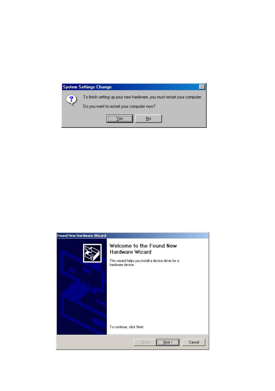 Installing the software drivers (windows 2000 os) | D-Link DCM-202 User Manual | Page 21 / 39