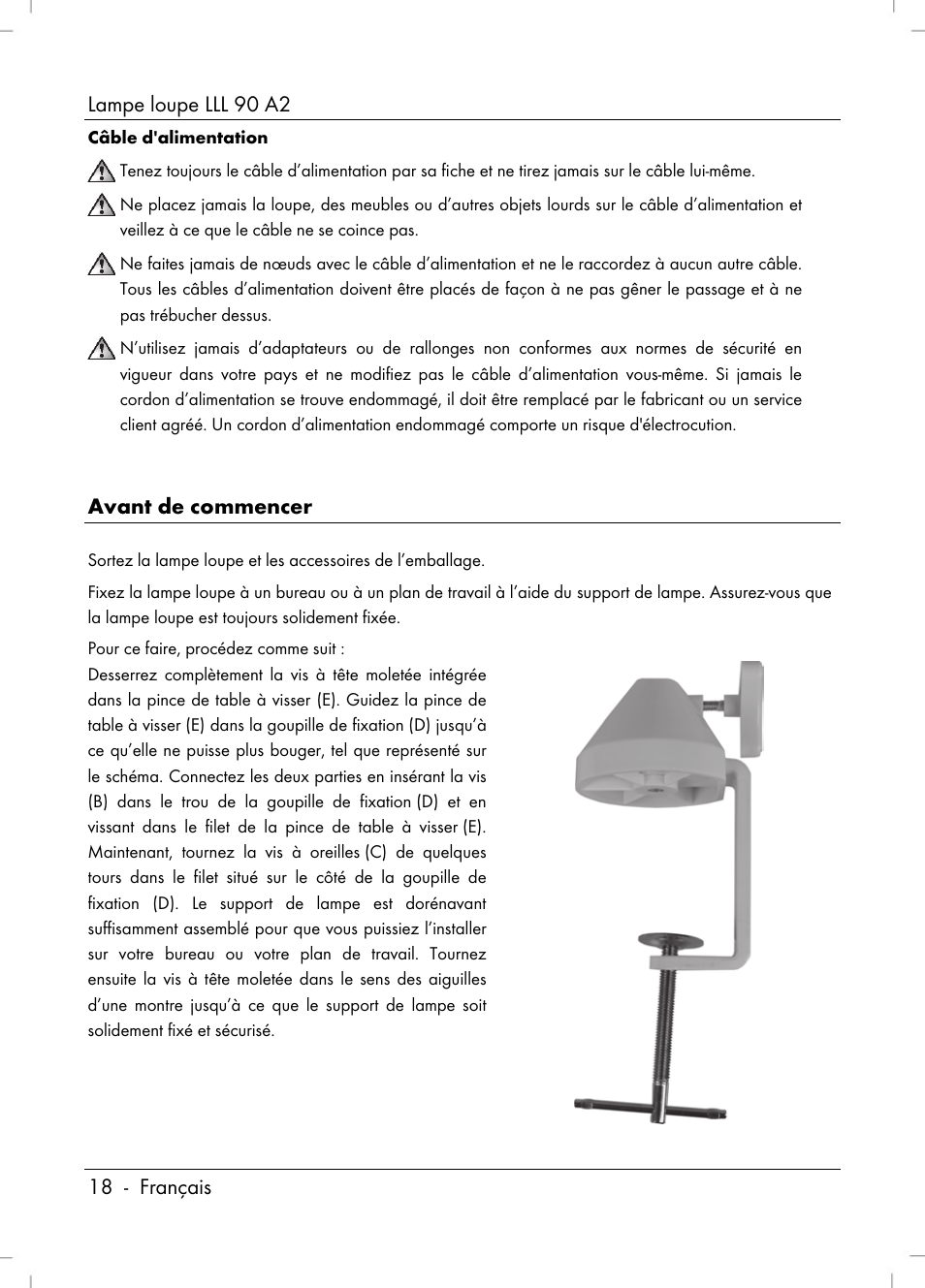 Livarno LLL 90 A2 User Manual | Page 20 / 60