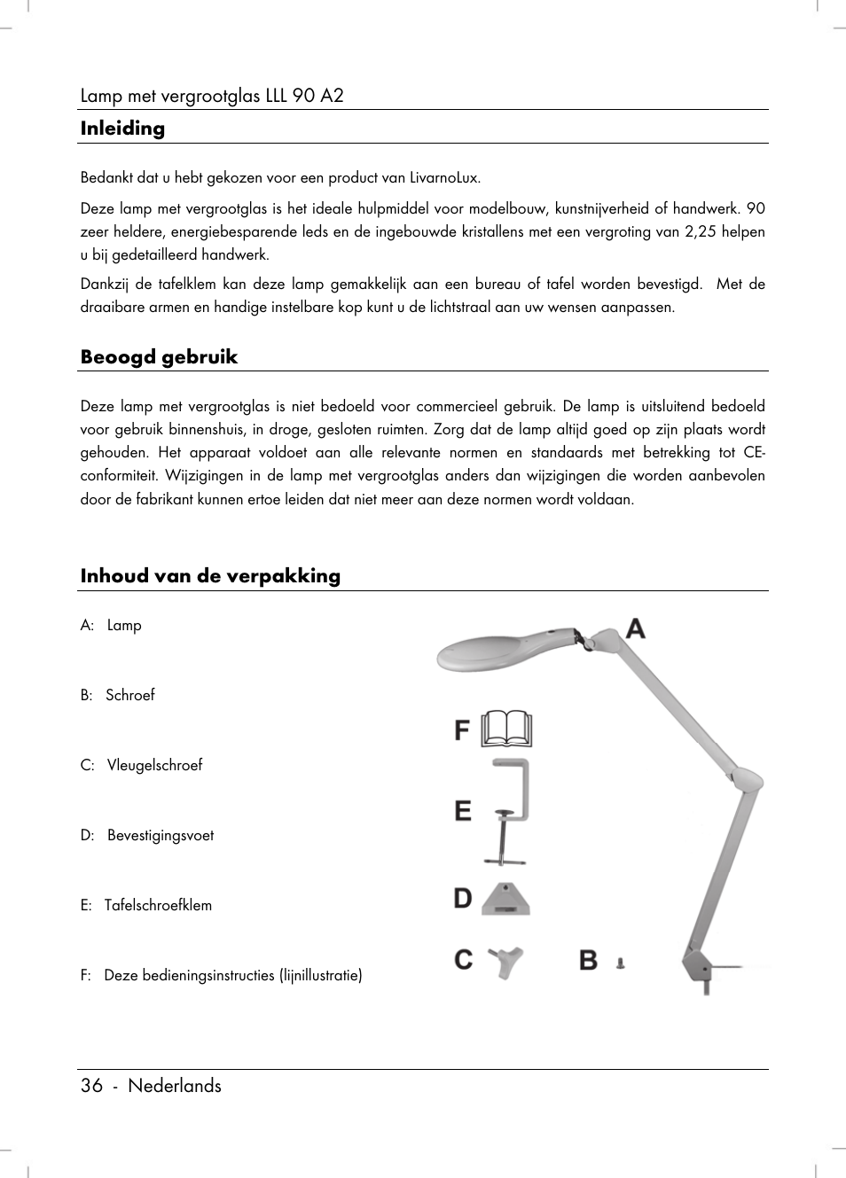 Livarno LLL 90 A2 User Manual | Page 38 / 60