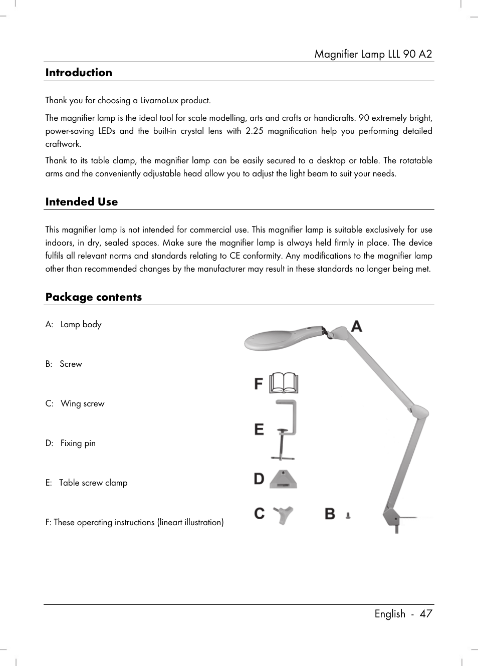 Livarno LLL 90 A2 User Manual | Page 49 / 60