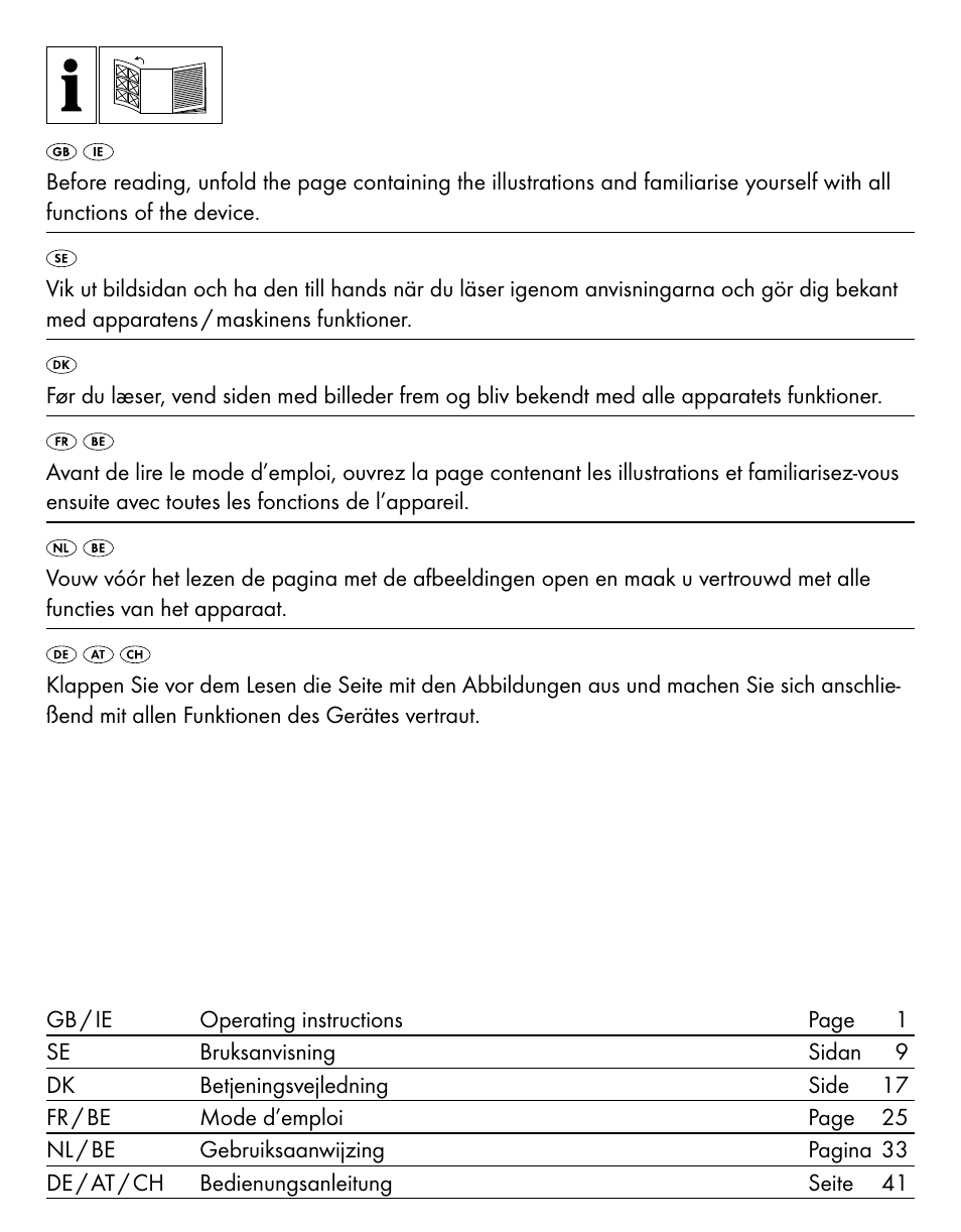 Livarno LKTL 3 A1 User Manual | Page 2 / 52