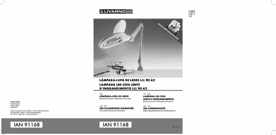 Livarno LLL 90 A2 User Manual | 48 pages
