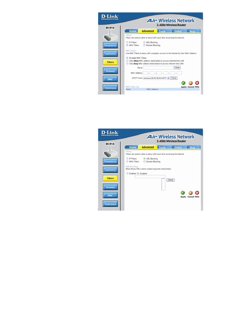 D-Link DI-514 User Manual | Page 25 / 62