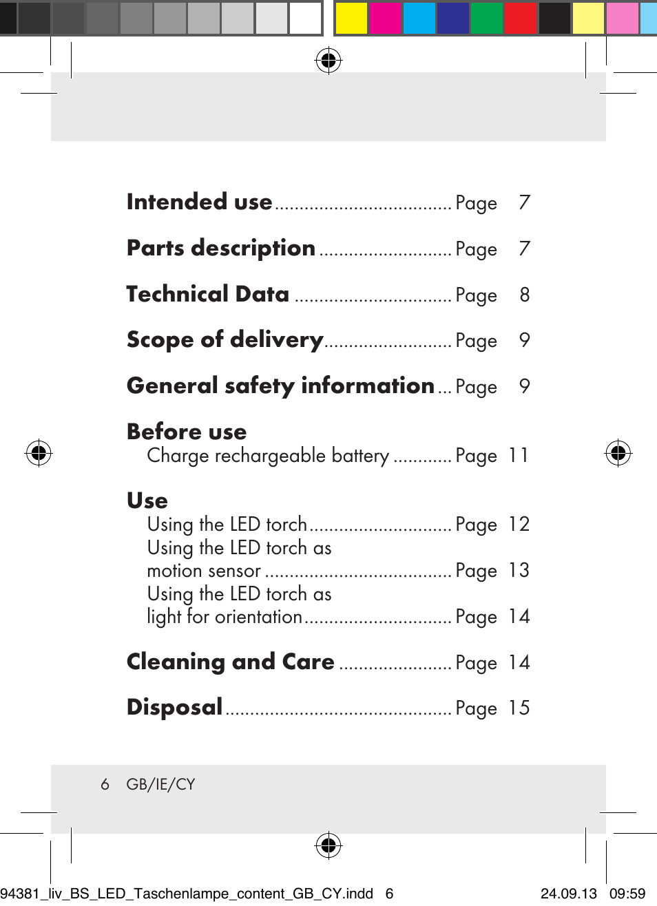 Livarno Z31330-BS User Manual | Page 6 / 30