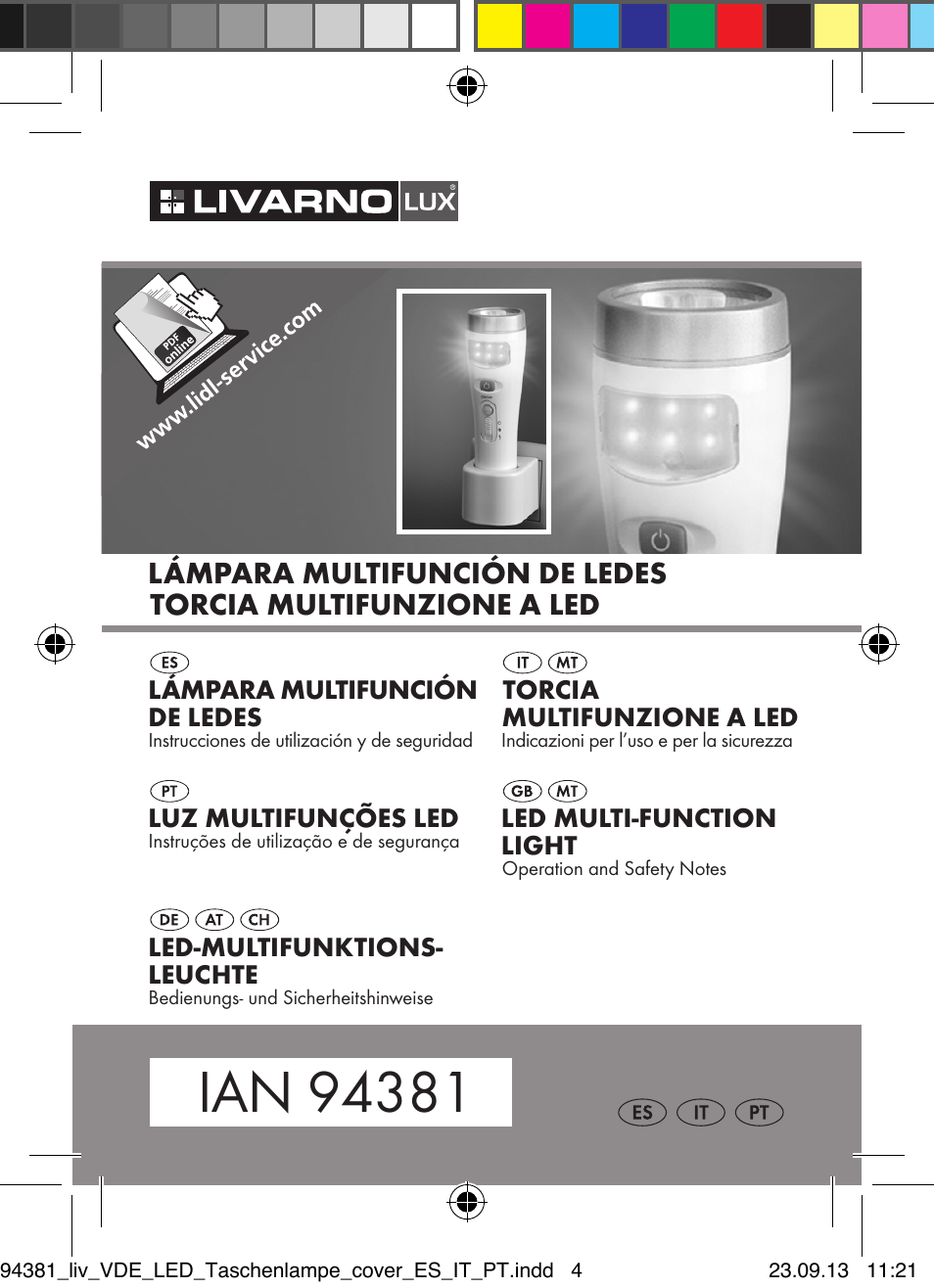 Livarno Z31330-BS User Manual | 67 pages