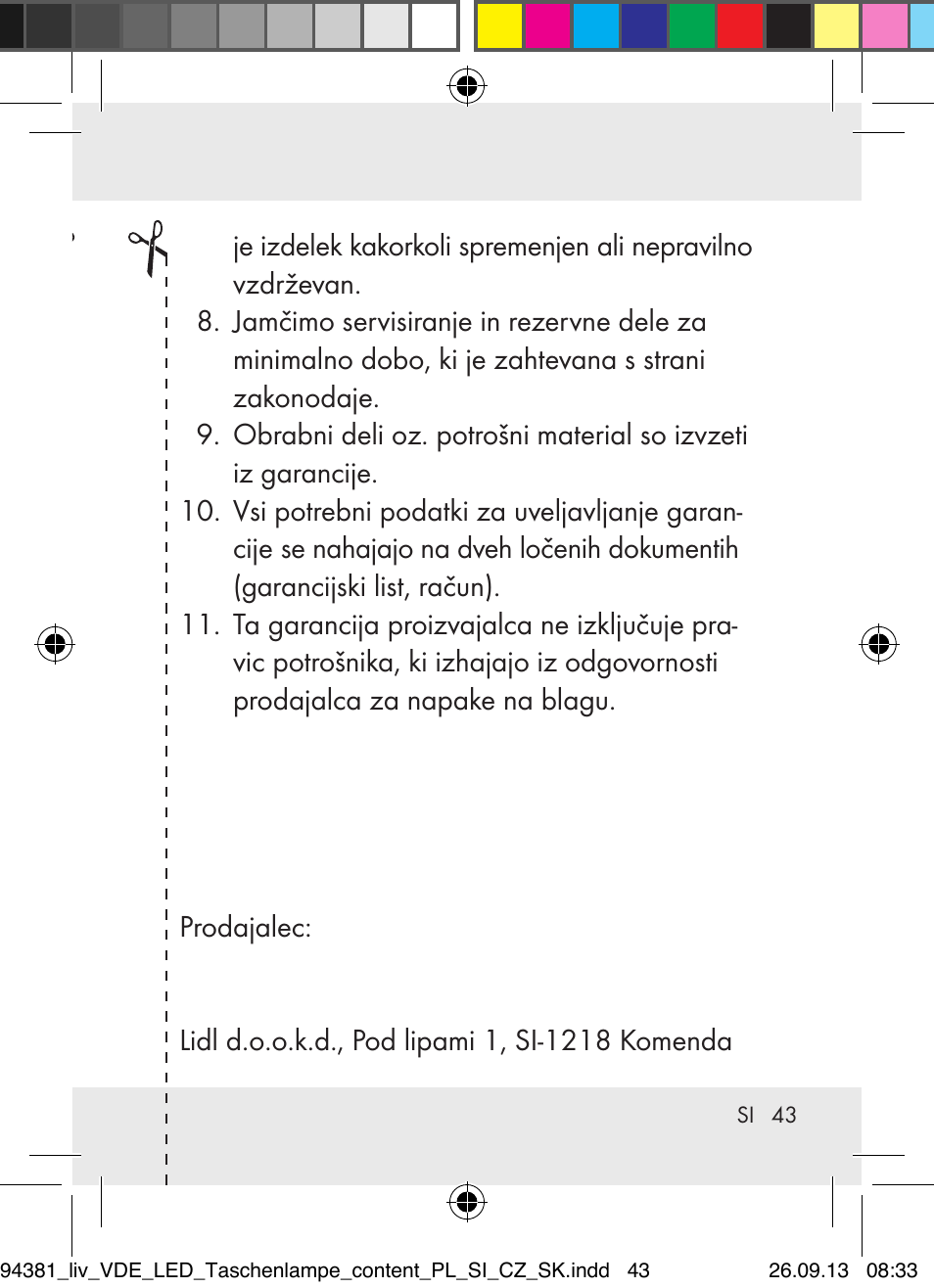 Livarno Z31330-BS User Manual | Page 43 / 80