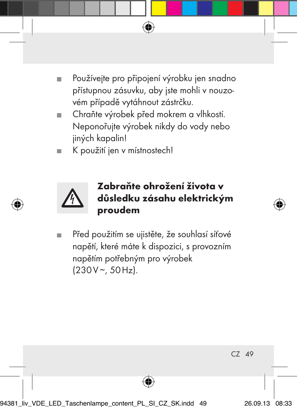 Livarno Z31330-BS User Manual | Page 49 / 80